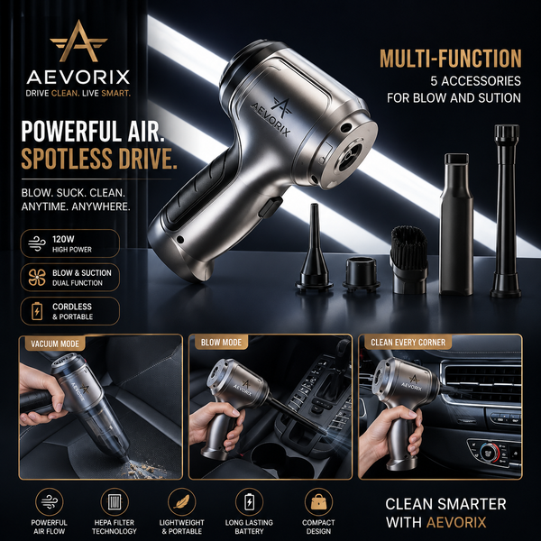 AEVORIX Vortex Pro™ 2-in-1 Cordless Vacuum & Air Blower